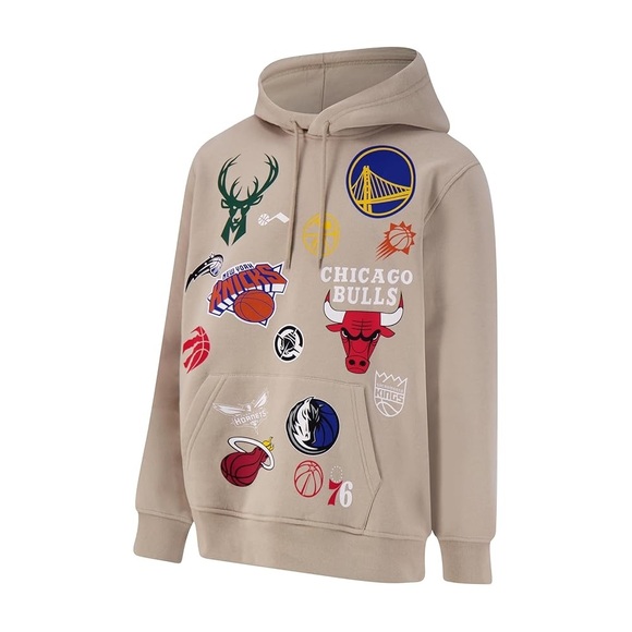 NBA Team Ultra Game Mens Pullover Hoodie Size L - Picture 1 of 12
